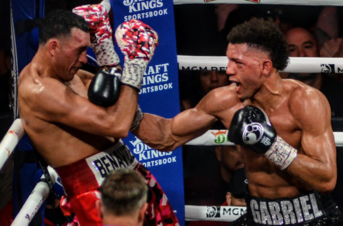 Benavidez Shines In Las Vegas With Hard-Earned Win Over Morrell ...